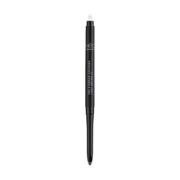 foto олівець для брів neo make up pro eyebrow designer, 03 light brown, 0.3 г
