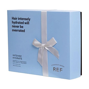 foto подарунковий набір для зволоження волосся ref intense hydrate (шампунь, 285 мл + кондиціонер, 245 мл + незмивний засіб, 125 мл)