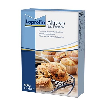 foto харчовий продукт для спеціальних медичних цілей nutricia loprofin замінник яєць, з низьким вмістом білка, 2*250 г