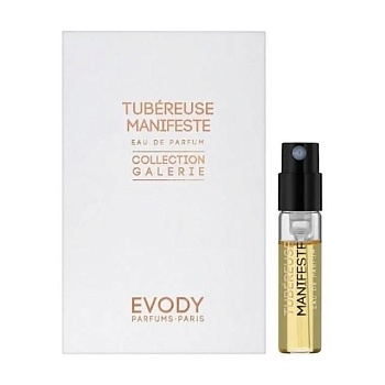foto evody parfums tubereuse manifeste парфюмированная вода унисекс, 2 мл (пробник)