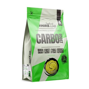 foto диетическая добавка углеводы в порошке hiro.lab carbo boost сорбет из зеленых яблок, 1 кг