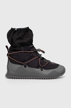 foto зимові чоботи adidas by stella mccartney колір чорний