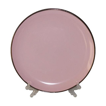 foto тарелка десертная limited edition royal розовая, 20 см (jh2068-3)