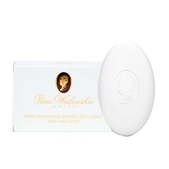 foto парфюмированное крем-мыло pani walewska white perfumed soap, 100 г
