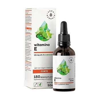 foto диетическая добавка в жидкости aura herbals vitamin e, 50 мл