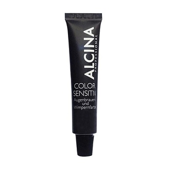 foto фарба для брів та вій alcina color sensitiv, 3.0 dark brown, 17 г