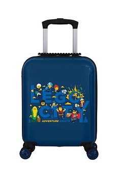 foto дитяча валіза lego колір синій