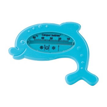 foto термометр для воды canpol babies дельфин с рождения, голубой (2/782)