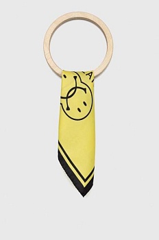 foto карманный платок из шелка moschino x smiley цвет жёлтый