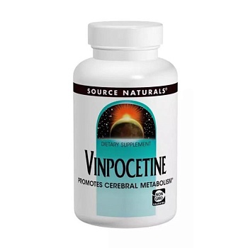foto диетическая добавка в таблетках source naturals vinpocetine винпоцетин 10 мг, 120 шт