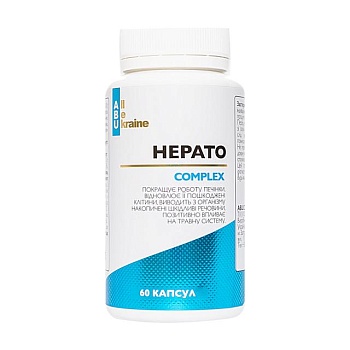 foto диетическая добавка в капсулах abu hepato complex комплекс поддержания здоровья печени, 60 шт