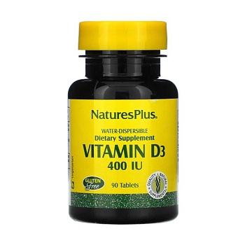 foto дієтична добавка вітаміни в таблетках naturesplus vitamin d3 вітамін d3 400 мо, 90 шт