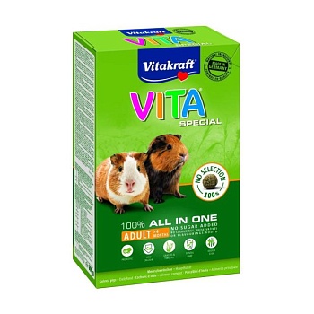 foto корм для морских свинок vitakraft vita special, 600 г