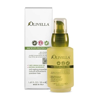 foto увлажняющее масло для лица и тела olivella moisturizer oil, 50 мл