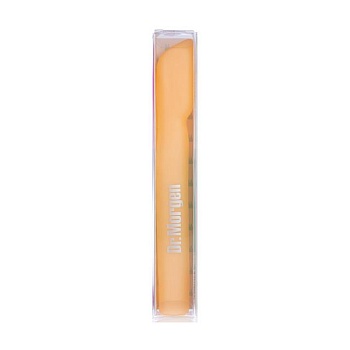foto силіконовий футляр для зубної щітки dr. morgen silicone toothbrush case помаранчевий