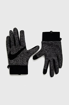foto рукавички nike чоловічі колір сірий