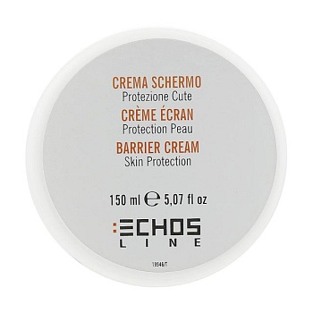 foto захисний крем при фарбуванні волосся echosline utilities barrier cream, 150 мл