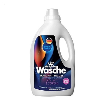 foto гель для прання konigliche wasche color, 1.55 л