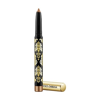 foto кремовые тени-карандаш для век dolce & gabbana intenseyes creamy eyeshadow stick 04 bronze, 1.4 г