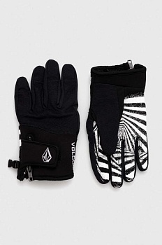 foto лижні рукавиці volcom колір чорний