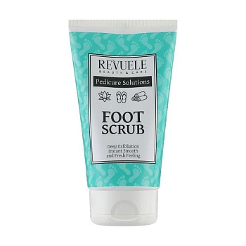 foto скраб для ніг revuele pedicure solutions foot scrub, 150 мл