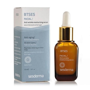 foto зволожувальна сироватка проти зморщок sesderma btses anti-wrinkle moisturizing serum, 30 мл