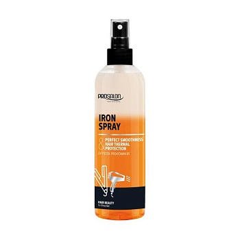 foto двухфазная термозащита для волос prosalon professional styling iron spray-2 phase, 200 г
