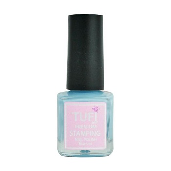 foto лак для стемпінгу tufi profi premium stamping nail polish блакитний, 5 мл