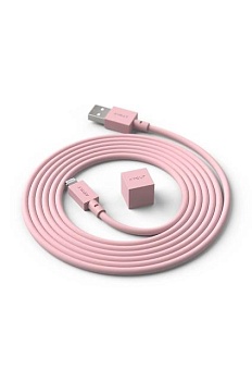 foto usb-кабель для зарядки avolt cable 1, usb a to lightning, 1,8 m