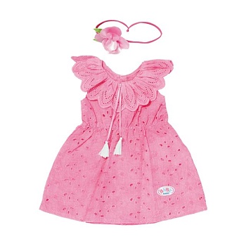 foto одежда для куклы zapf baby born платье фантазия, 43 см, от 3 лет (832684)