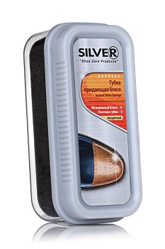 foto губка-блеск silver с дозатором силикона бесцветная