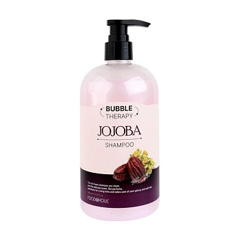 foto шампунь для волосся food a holic bubble therapy jojoba shampoo, 500 мл
