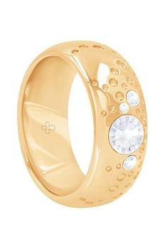foto позолоченное кольцо lilou sparkling