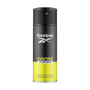 foto парфумований дезодорант reebok inspire your mind deodorant body spray чоловічий, 150 мл