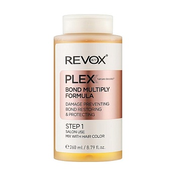 foto средство revox b77 plex bond multiply formula step 1 для профессионального восстановления волос, 260 мл