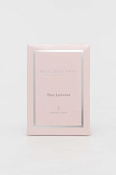 foto набір ароматичних карток max benjamin true lavender 5-pack
