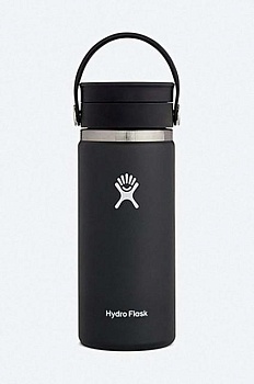 foto термокружка hydro flask 16 oz wide mouth flex sip lid w16bcx001-black