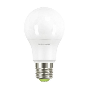 foto led-лампа eurolamp ecological series a60 10w e27 3000k, 1 шт