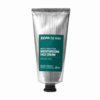 foto мужской увлажняющий крем для лица zew for men moisturizing face cream, 80 мл
