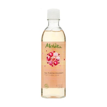 foto освіжаюча міцелярна вода melvita nectar de rose fresh micellar water, 200 мл