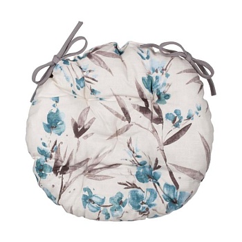 foto подушка для стільця ardesto flower, діаметр 40 см (art04pf)