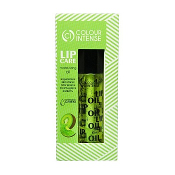 foto увлажняющее масло для губ colour intense lip care moisturizing oil киви, 6 мл