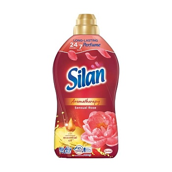 foto ополіскувач-кондиціонер для білизни silan aromatherapy sensual rose, 62 цикли прання, 1.364 л