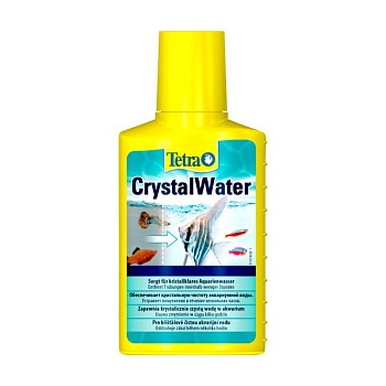 foto средство от помутнения воды в аквариуме tetra crystal water, 100 мл