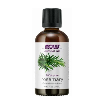 foto эфирное масло now foods essential oils 100% pure rosemary розмарина, 59 мл