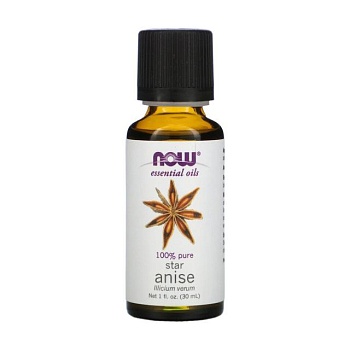 foto эфирное масло now foods essential oils 100% pure anise аниса, 30 мл