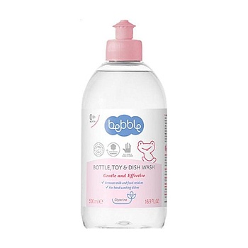 foto средство для мытья детской посуды bebble bottle, toy & dish wash, 500 мл