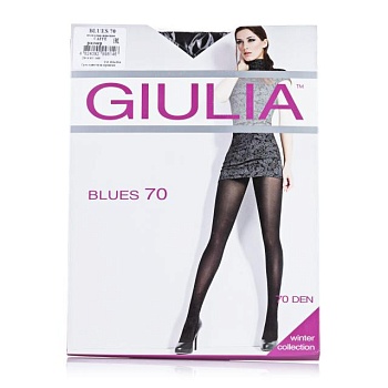 foto колготки женские giulia blues 3d без шортиков, 70 den, caffe, размер 5