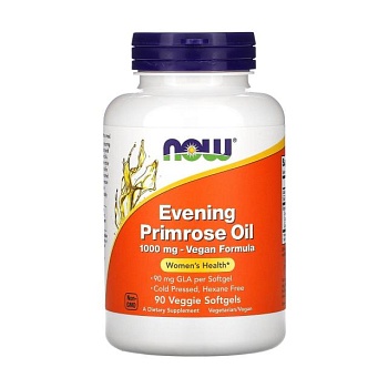 foto диетическая добавка в капсулах now foods evening primrose oil масло вечерней примулы, 1000 мг, 90 шт