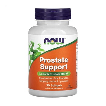 foto диетическая добавка в гелевых капсулах now foods prostate support поддержка простаты, для мужчин, 90 шт